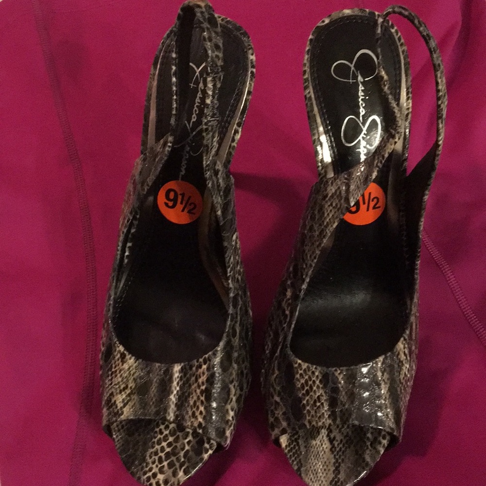 Jessica Simpson shoes worn once size 9.5